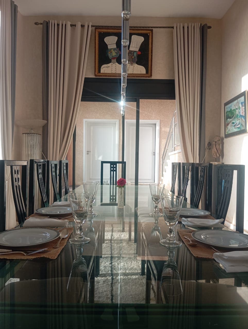 Elegant formal dining room