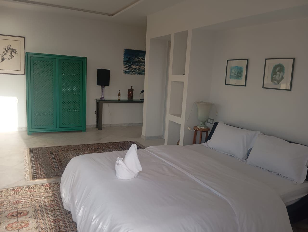 Hotel suite with authentic Moroccan decor